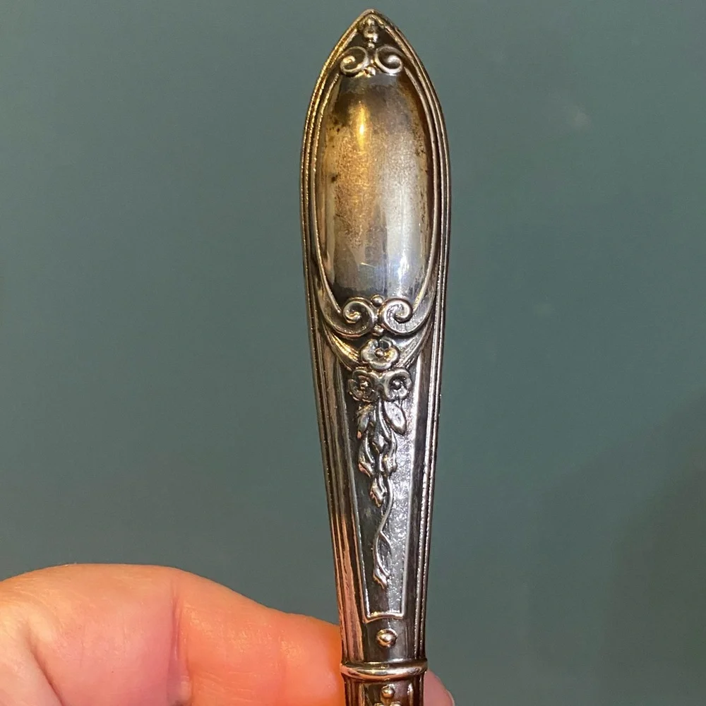 Vintage Pastry Cake Petit Four Server In Original Box